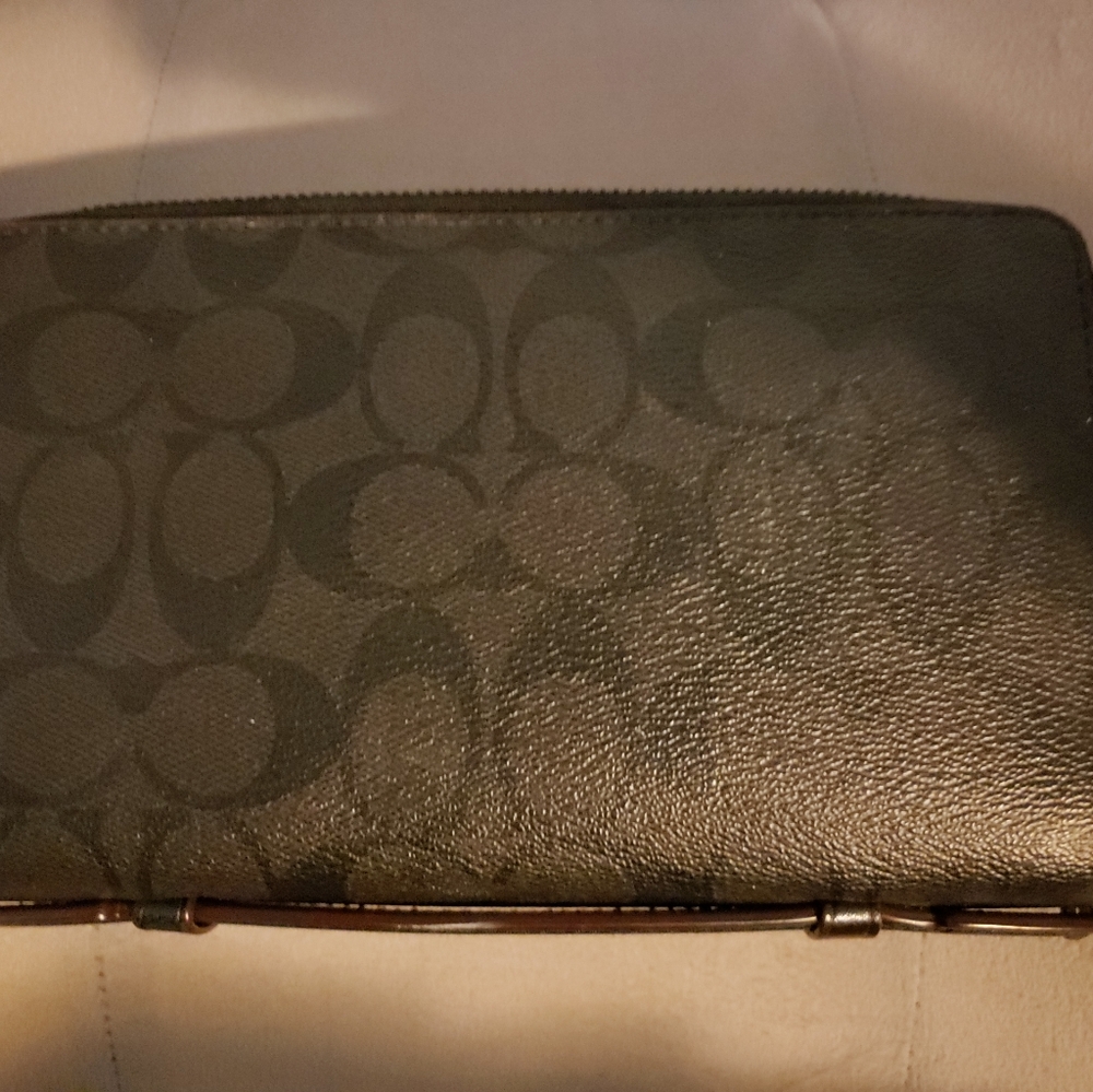 Coach Double Zip Travel Organizer